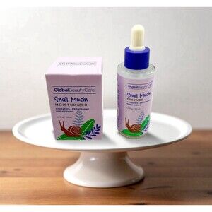 Global Beauty Care Snail Mucin Serum & Moisturizer For Hydrating & Brightening